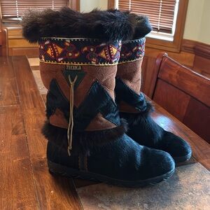 TECNICA Fur & Suede Boots!